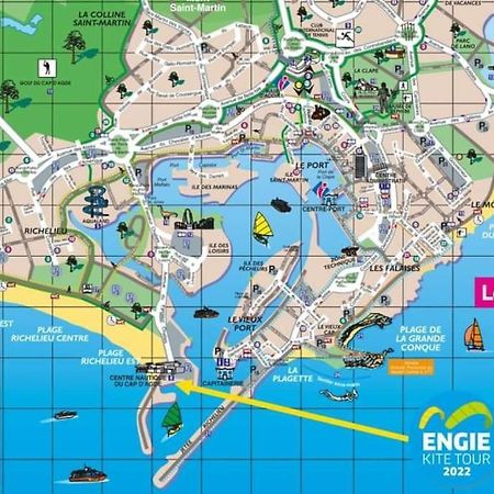 Appartement Le Florid Cap D'Agde, T2 , 4 Pers, 200M Plage, Terrasse Dış mekan fotoğraf