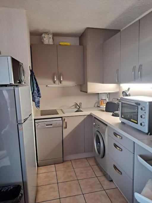 Appartement Le Florid Cap D'Agde, T2 , 4 Pers, 200M Plage, Terrasse Dış mekan fotoğraf